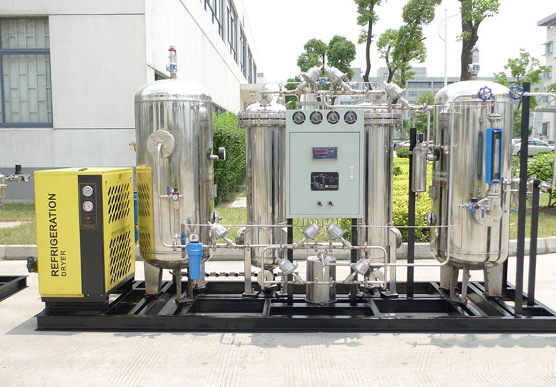 Nitrogen generator for pharmaceutical industry