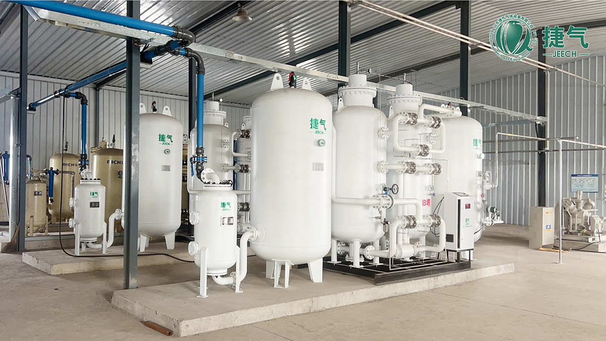 捷气高纯度PSA制氮机落地青岛汉缆