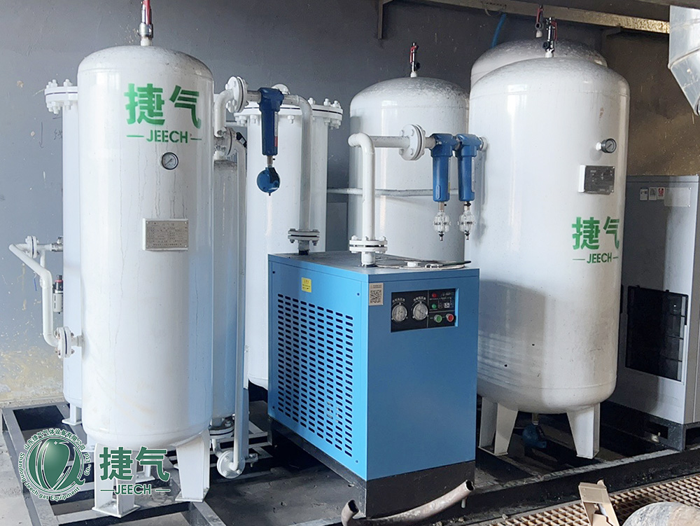 捷气制氮机碳素行业案例展示